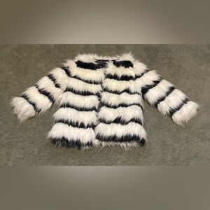 Gently Used Girls Faux Fur Jacket